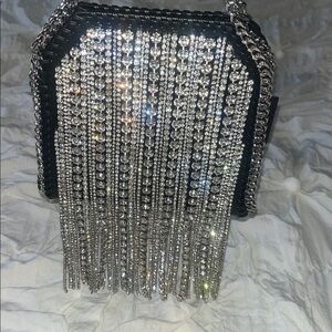 Tiny Falabella Crystal Fringe Tote